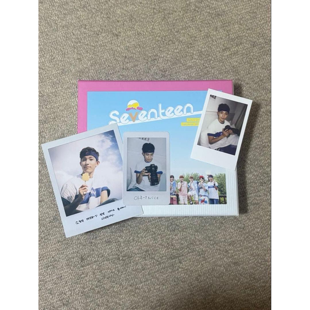 Used SEVENTEEN Love&Letter DK Photocard Set