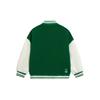 Li-Ning Logo Polar Fleece Baseball Jacket 'Green Beige' Men's AFDSD31-4