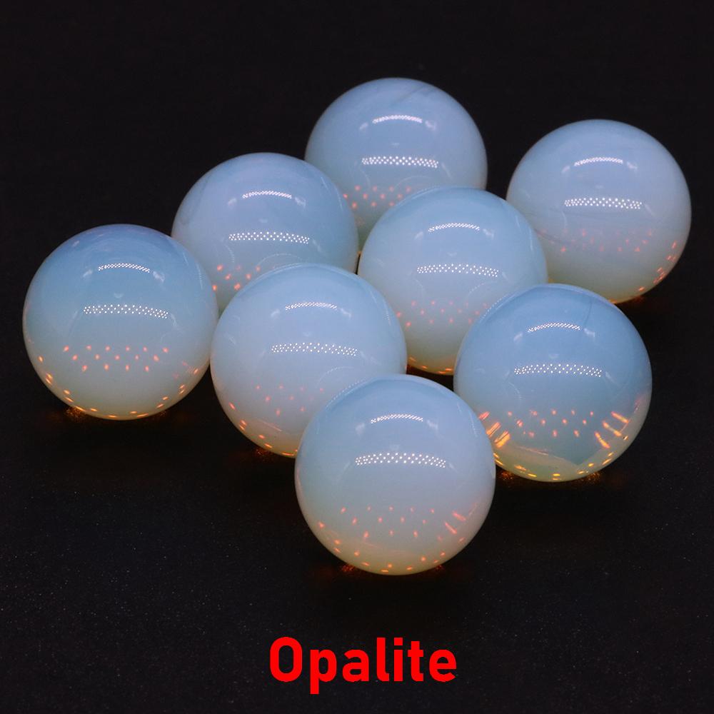 16mm Mini Runde Kristallkugel Loses Set Natürlicher Taschenstein Energie Exemplar Quarz Globus Chakra Kugel Perlen Dekoration