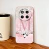 For Honor Magic 7 Lite Case Panda Letters Soft Funda For Magic7 Lite Camera Protection Liquid Silicone Durable Phone Back Covers