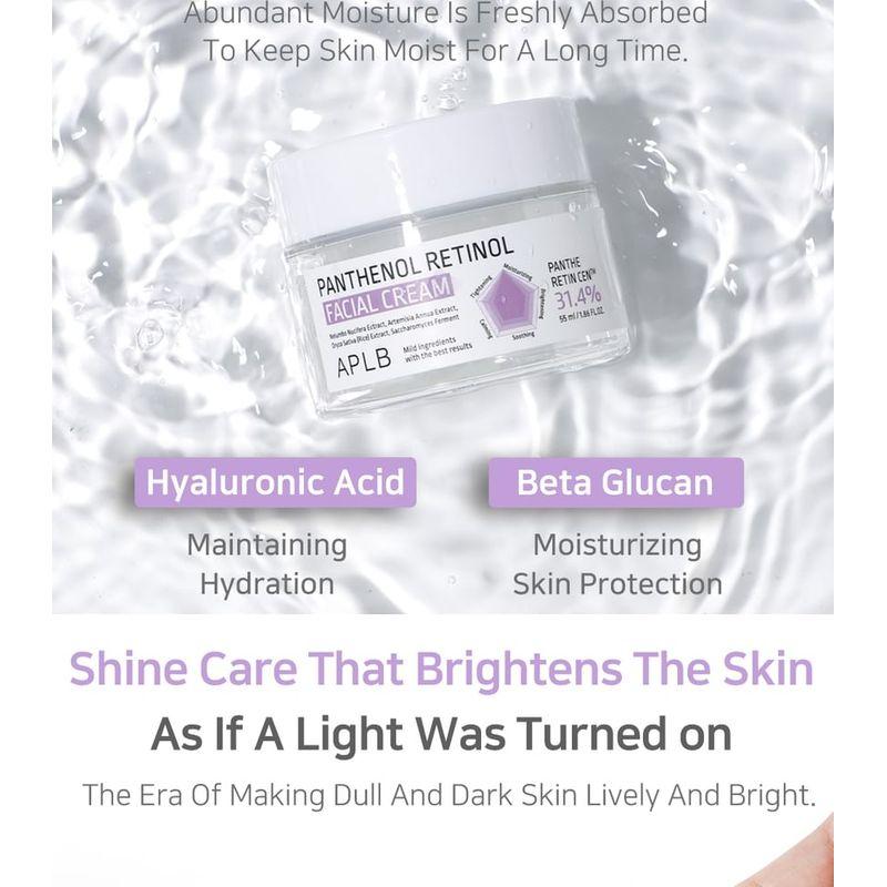 APLB Panthenol Retinol Facial Cream Set