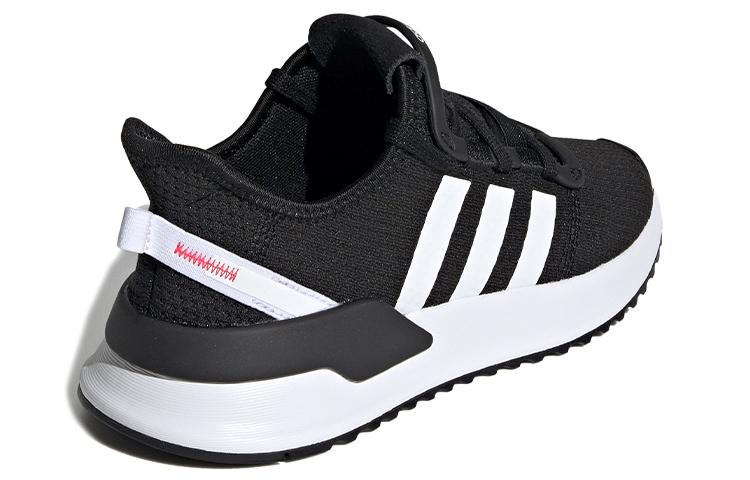 adidas Originals U PATH Confortables Résistantes à l'abrasion Basses Chaussures de Sport Décontractées Noir Blanc Unisexe G28108