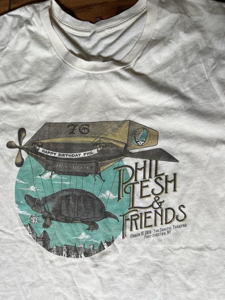 Phil Lesh And Friends Phil’s 76th Birthday Tour T-Shirt Unisex Tee S-5XL US353 Unisex T-Shirt XXXL
