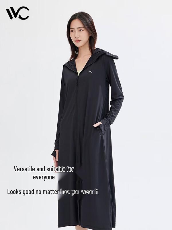 

VVC Women s Ice Silk Hooded Sun Protection Jacket