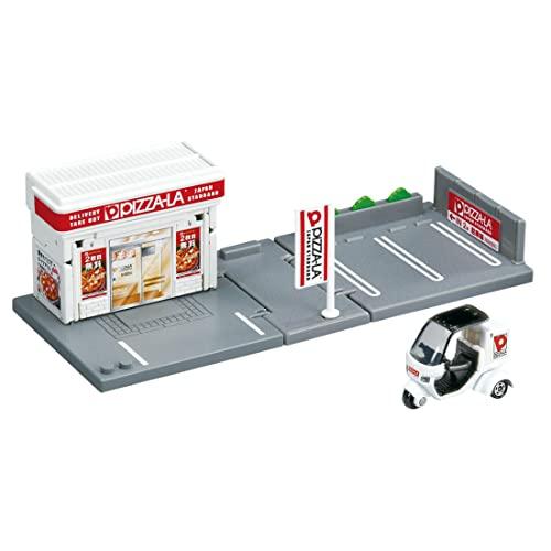 

TAKARA TOMY Tomica Tomica Town Pizza-La (with Tomica) Miniature Car Toy for Ages 3 and Up