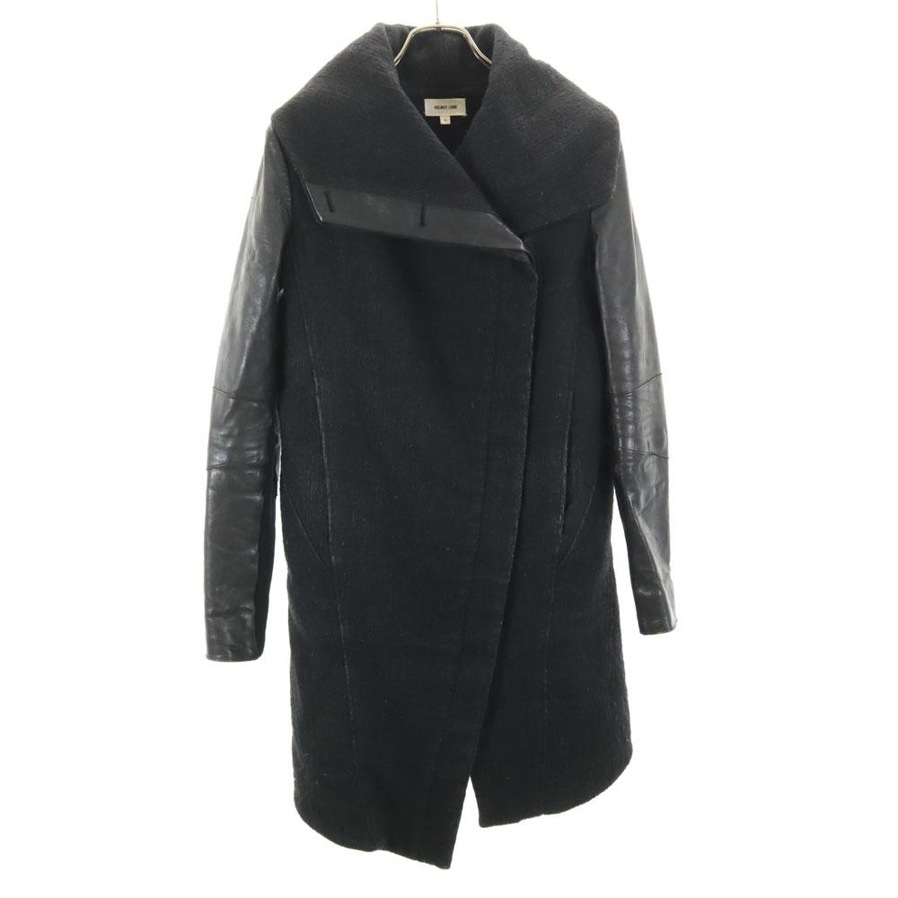 

HELMUT LANG шкіряне пальто з перемиканням S чорний Спеціальне крило Жіноче Вживане