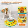 Dog puzzle toy with double layers, slow feeder to relieve boredom and boost IQ