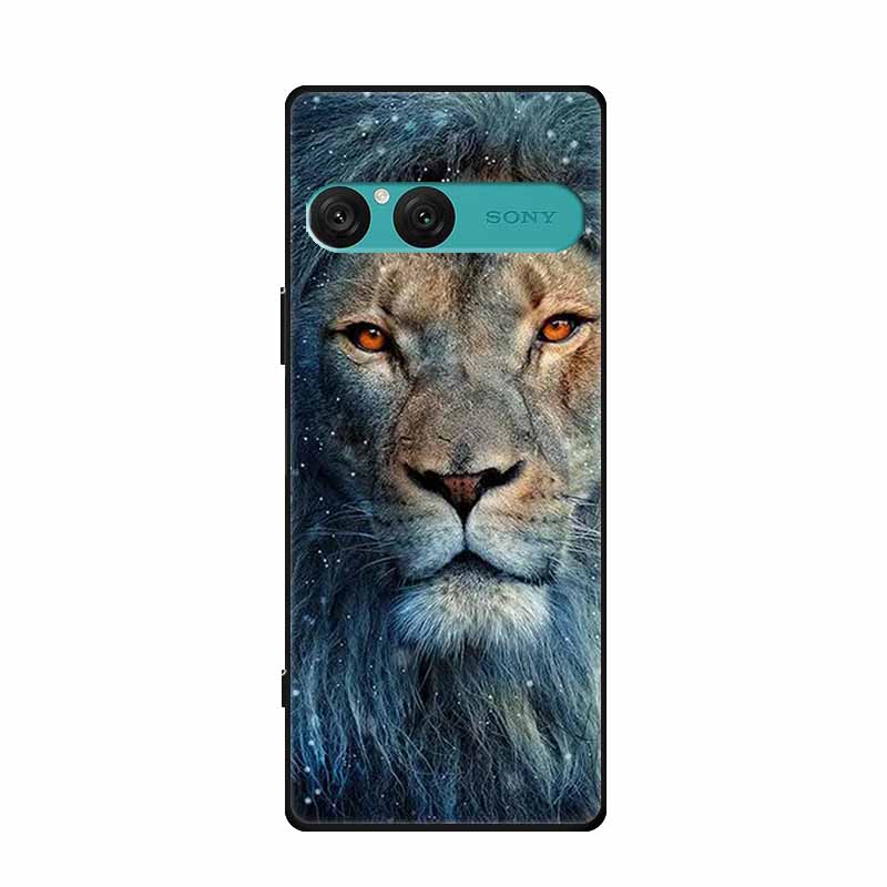For Sony Xperia 10 VII Case Soft Silicone TPU Back Cover Protective Coque for Xperia10 VII 5G XQ-FE54 XQZ-CBFE Black Phone Cases