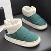 Couple Cotton Shoes Fashion Casual High Top Boot Winter Plush Warm Snow Boots Comfort Couple Home Cotton Shoe Winter Ankle Boots