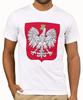 POLSKA Poland Maglietta Top | Rossa Bianca Calcio Tee. T-shirt con logo Polish Kit 2026 sul petto