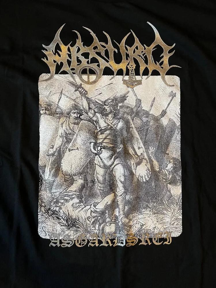 Absurd Band Music For Lovers Black T-Shirt Cotton Full Size Unisex T-Shirt L