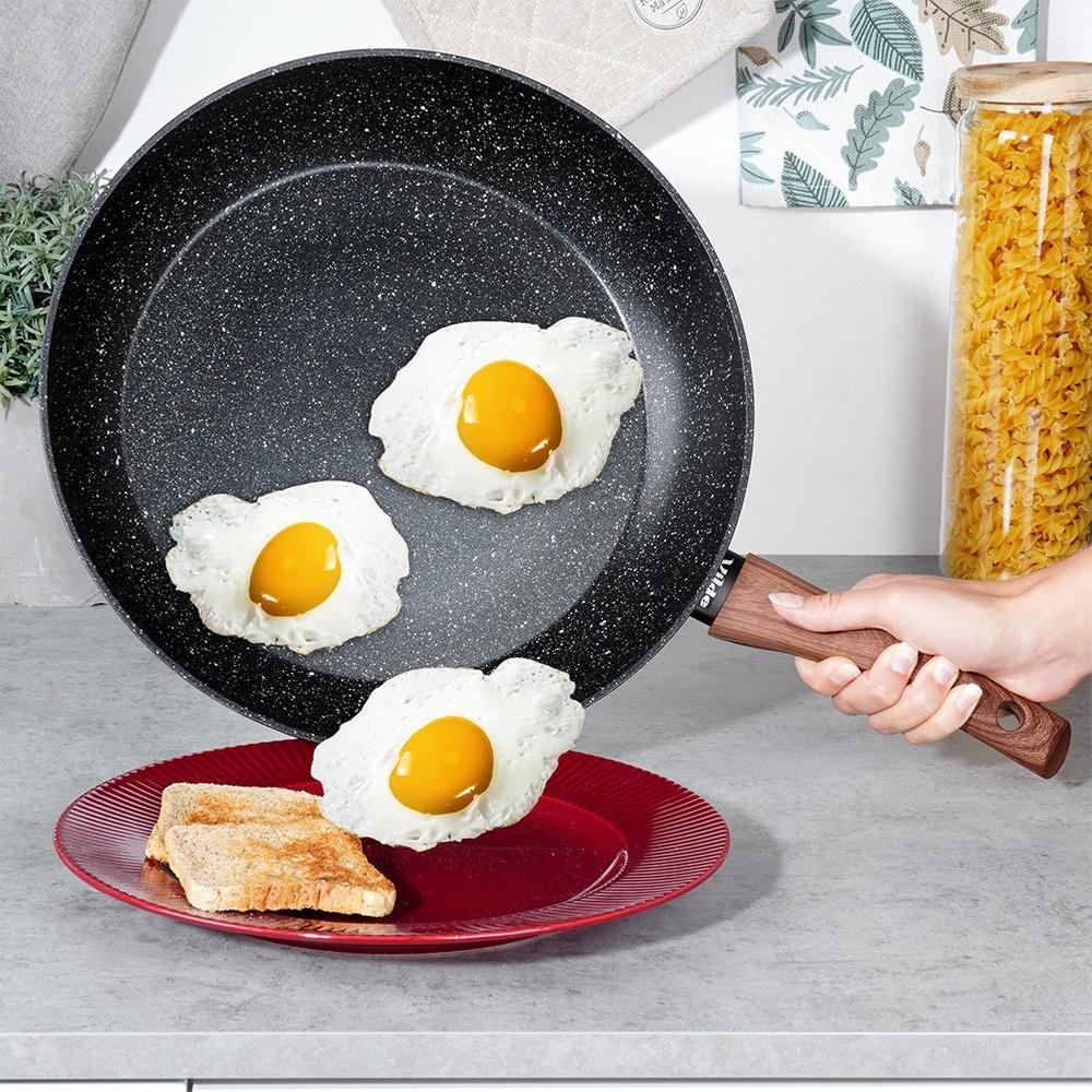 Granite Frying Pan 32 Cm for Gas Induction