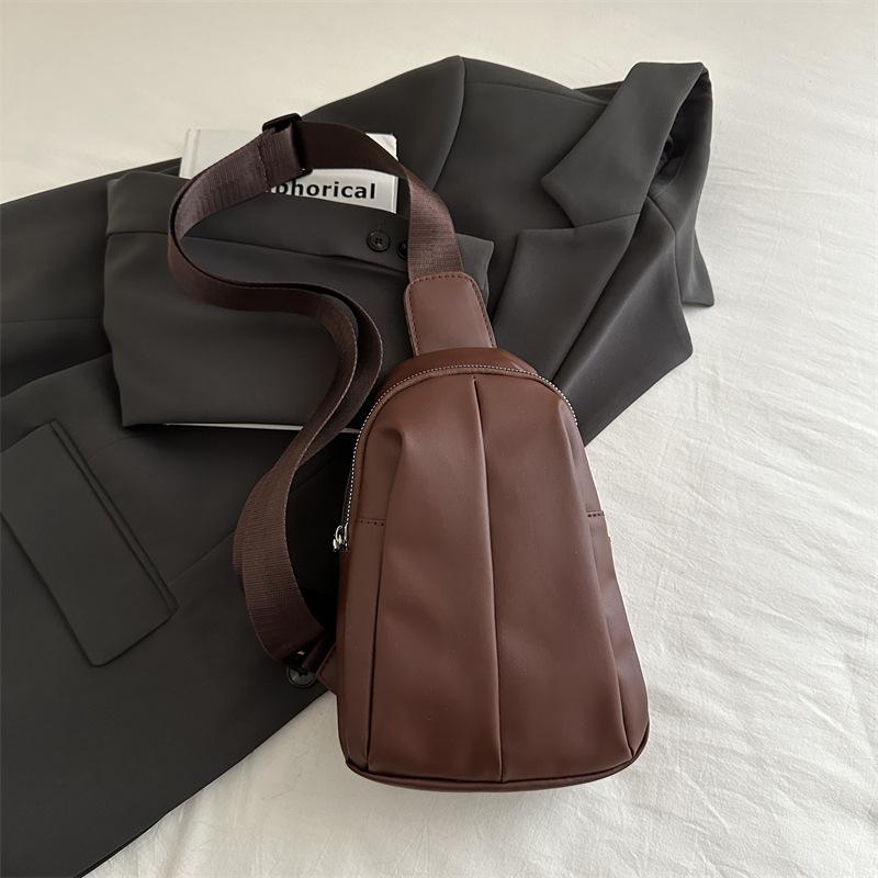 

Autumn and winter breast bag women s 2025 new trendy fanny pack, high-end single shoulder fashion versatile messenger bag