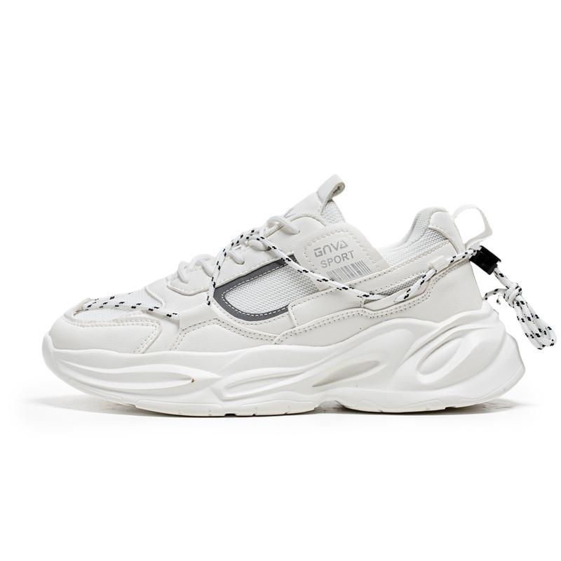 

Men s shoes autumn new low-top mesh trend sports leisure fashion thick sole lightweight shock-absorbing dad shoes 2025 44