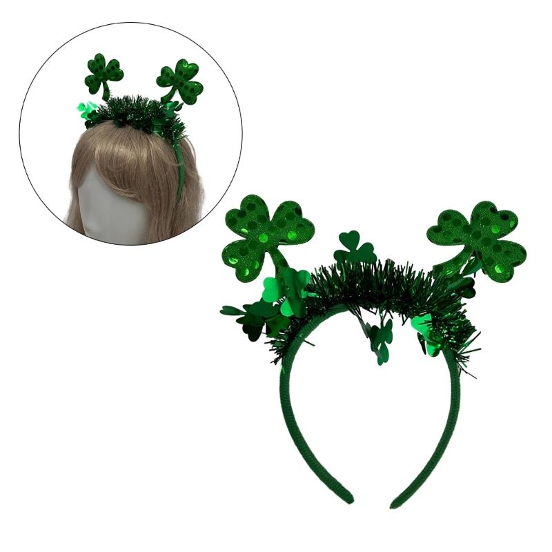 StPatrick Theme Headband Irish National Day Celebrations Party Head Accessories