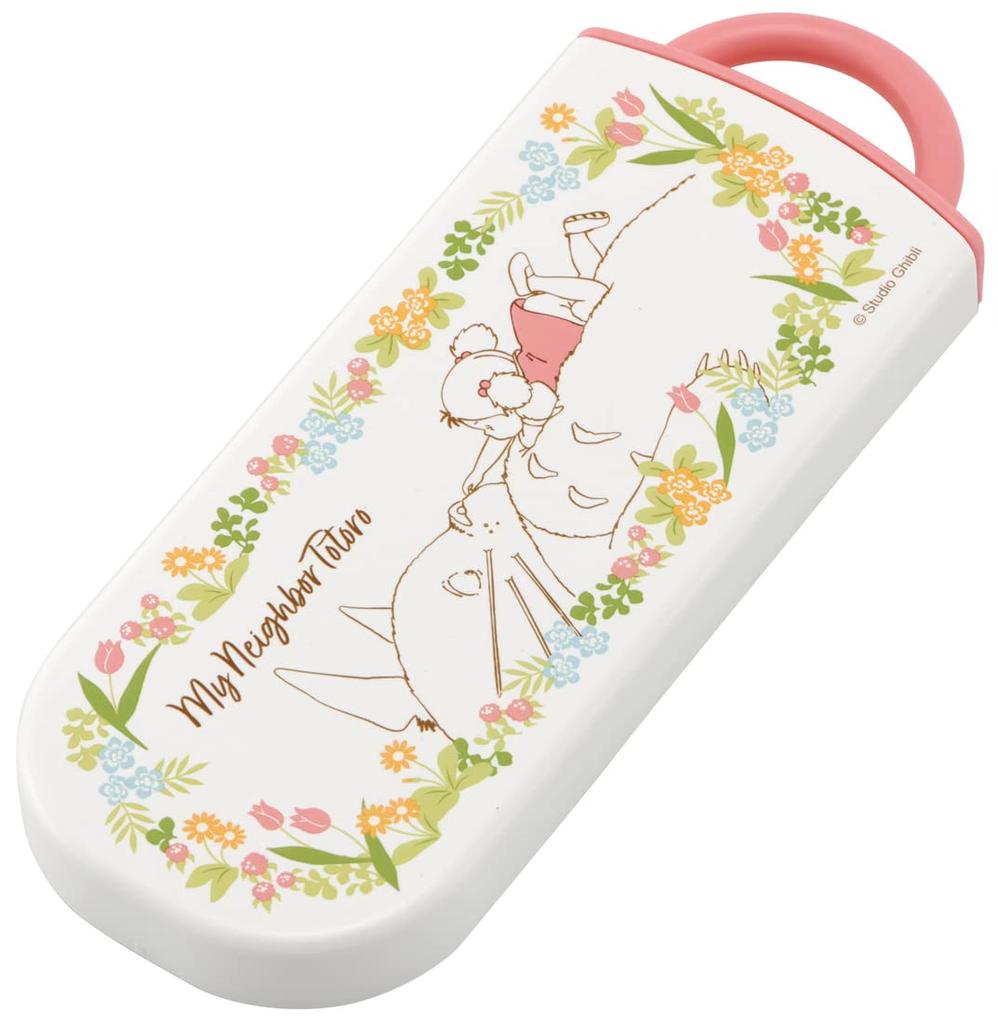 Skater Trio Set of and featuring My Neighbor Totoro and for Made in Chopsticks, Spoon, Fork, Mei, Children, Antibacterial, Japan, TACC2AG-A