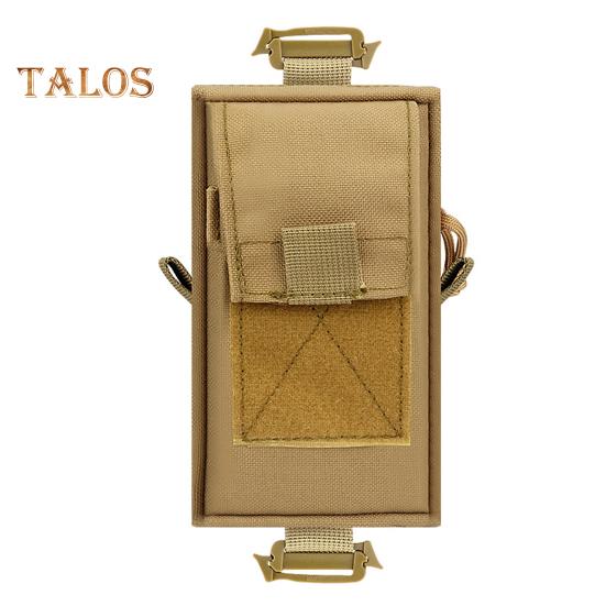 Tactical Molle Accessory Pouch Backpack Shoulder Strap Attachment Bag with Double-Zipper Pocket Tactical Molle Tool Pocket for Outdoor Activities