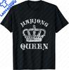 Mah Jongg Sets Vintage Retro Mahjong Tshirt Print Original Design Gifts T Shirts Streetwear Custom Tshirt Camiseta Hombre