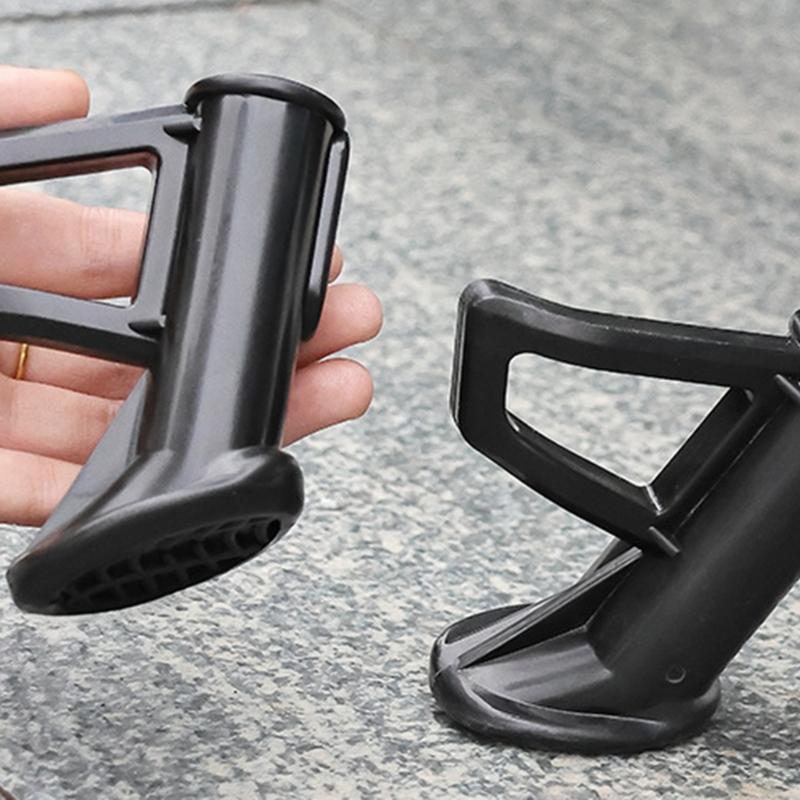 Impact Resistant Plastic Motorcycle Footrest Stands Easy Mounting and Robust Support Electric Scooters Kickstand