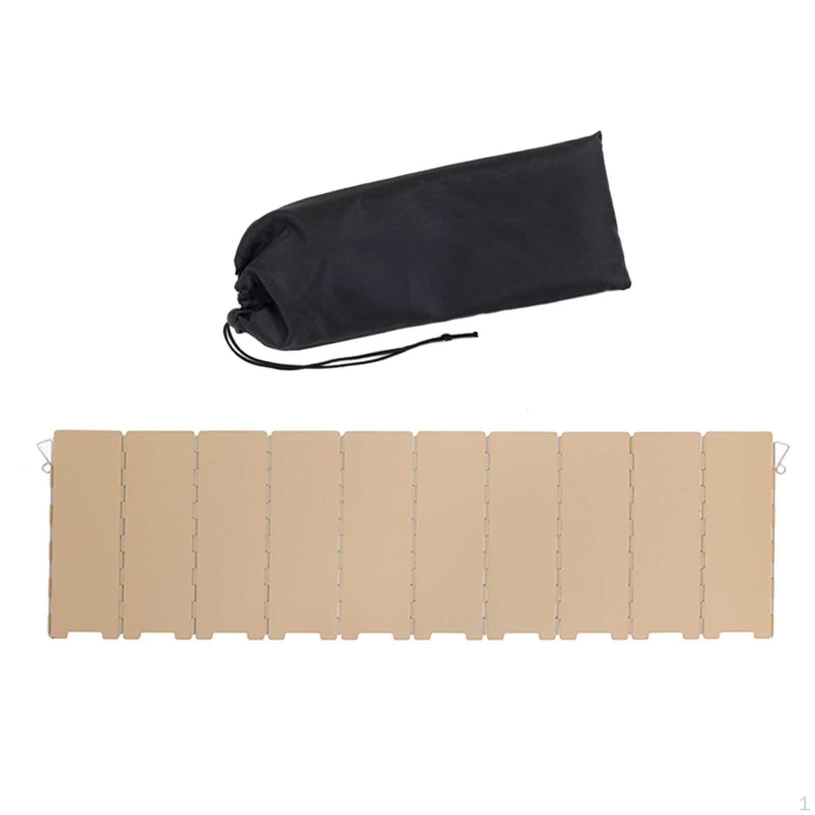 

Ветровое стекло для печи для кемпинга. Складное лобовое стекло. Компактная ветрозащитная печь с 10 пластинами.