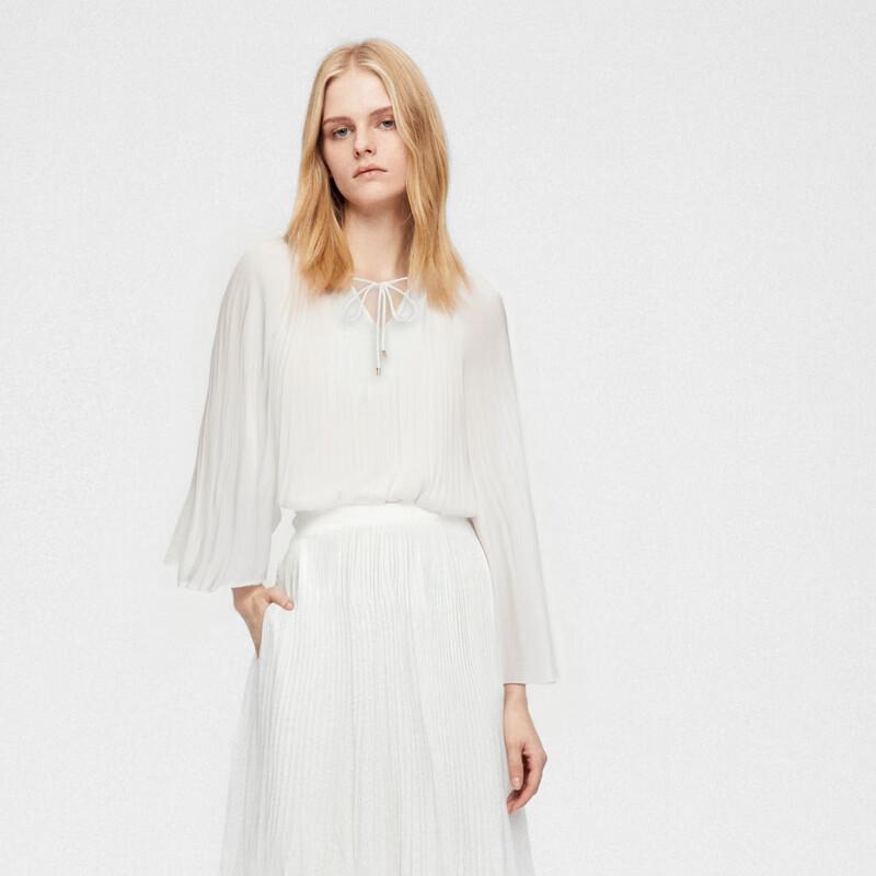 

ELLASSAY Women s Two-Piece Crisp Shirt S