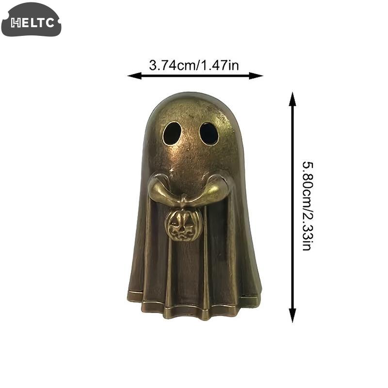 1PCS Ghost Incense Holder Ornament Handheld Pumpkin Desktop Decoration Suitable For Yoga, Meditation, Tea Ceremonies Home Decor