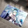 S-sayo Hikawa Floor Mat Retro Multiple Choice Living Room Kitchen Rug Non-Slip Modern Home Decor