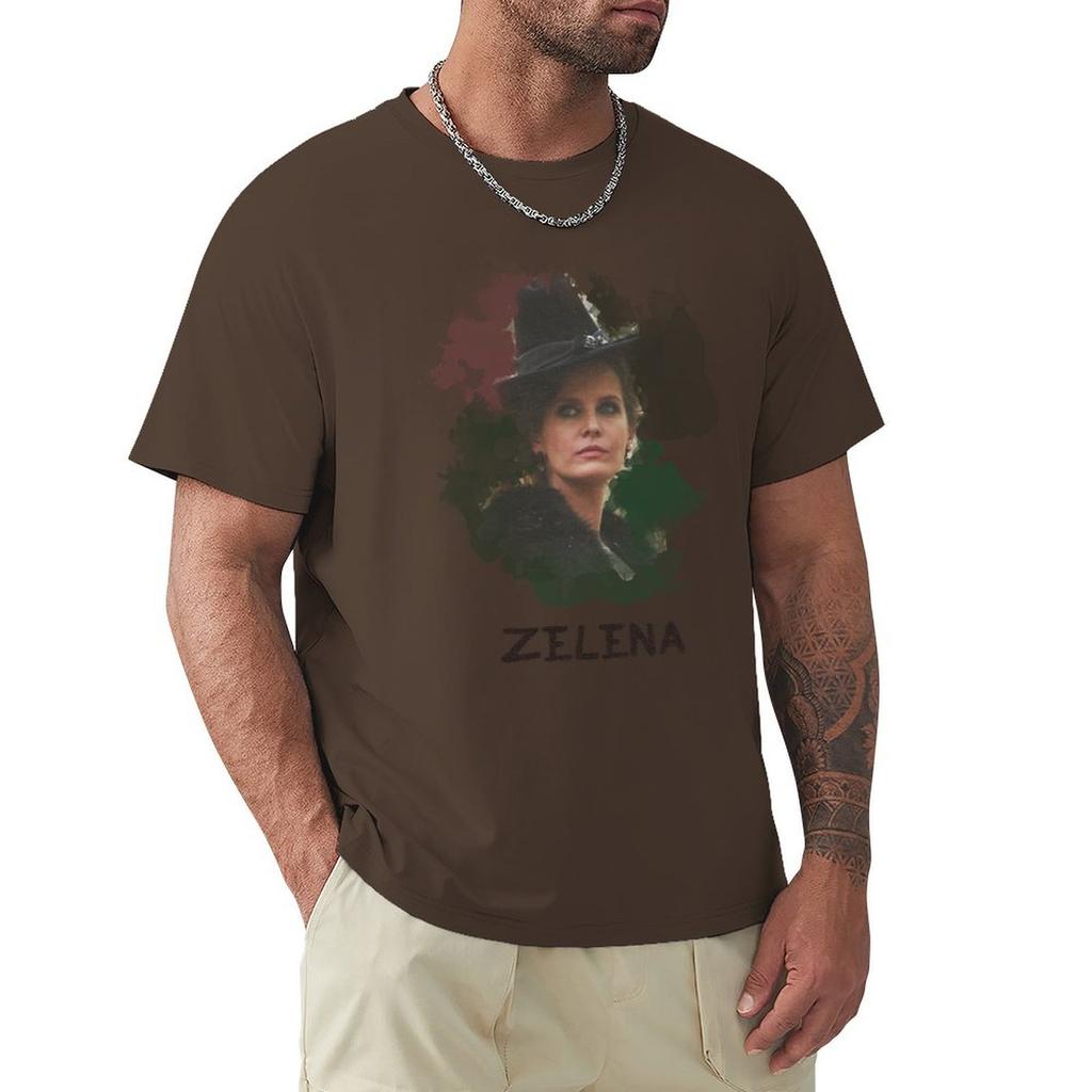 Zelena - Wicked Witch - Ouat T-Shirt Graphic T Shirts Anime T Shirts Graphic Tshirt Men