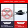 Car door bowl handle protective stickers Carbon fiber For VW Volkswagen Tiguan Passat Leon Golf 7 Ateca Octavia Car accessories