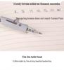 MG Neutral Pen Click-Action 0.38mm Bullet Tip for Smooth Writing