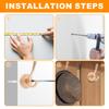 4PCS Hooks Coat Hooks Wall Mounted Clothes Hanger Storage Bedroom Towel Robe Hook for Bedroom Kitchen Balcony Entrance