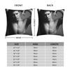 Jensen Ackles Shirtless Pillowcase Polyester Linen Velvet Pattern Zip Decorative Car Cushion Case 45x45