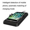 C6 15W 2 In 1 USB Multi-Function Car Wireless Charger Anti-Slip Launching Pad(Black)