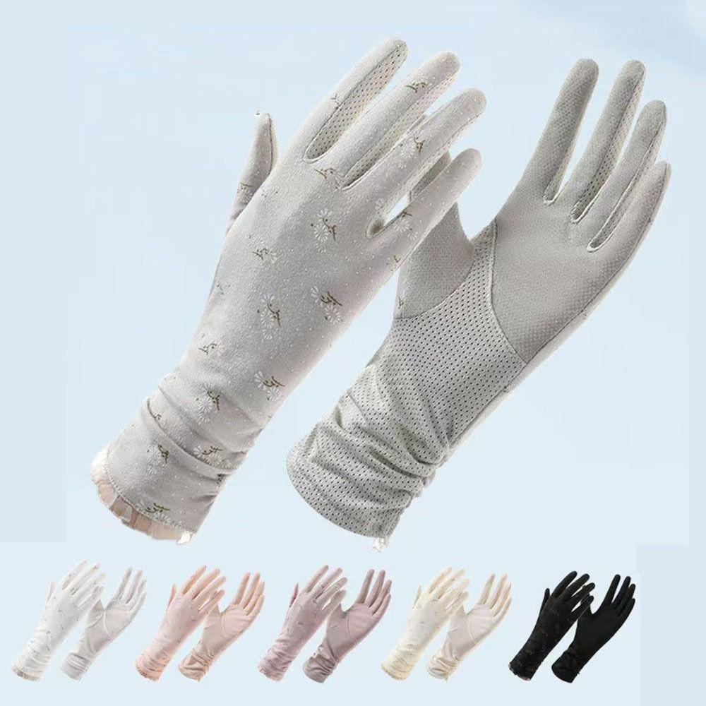 Anti-UV Sun Protection Gloves Mid-length Sleeve Cycling DrivingGloves Outdoor Activities