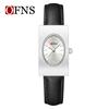 New Fashion Ofns Top Brand 1547 Exquisite Business Women's Quartz Watch Simple Rectangular Retro Light Luxury Niche Alloy