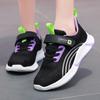 Girl's Large Breathable  Mesh Rotating Buckle Casual Shoes Sports Shoes Children's Shoes Running Shoes