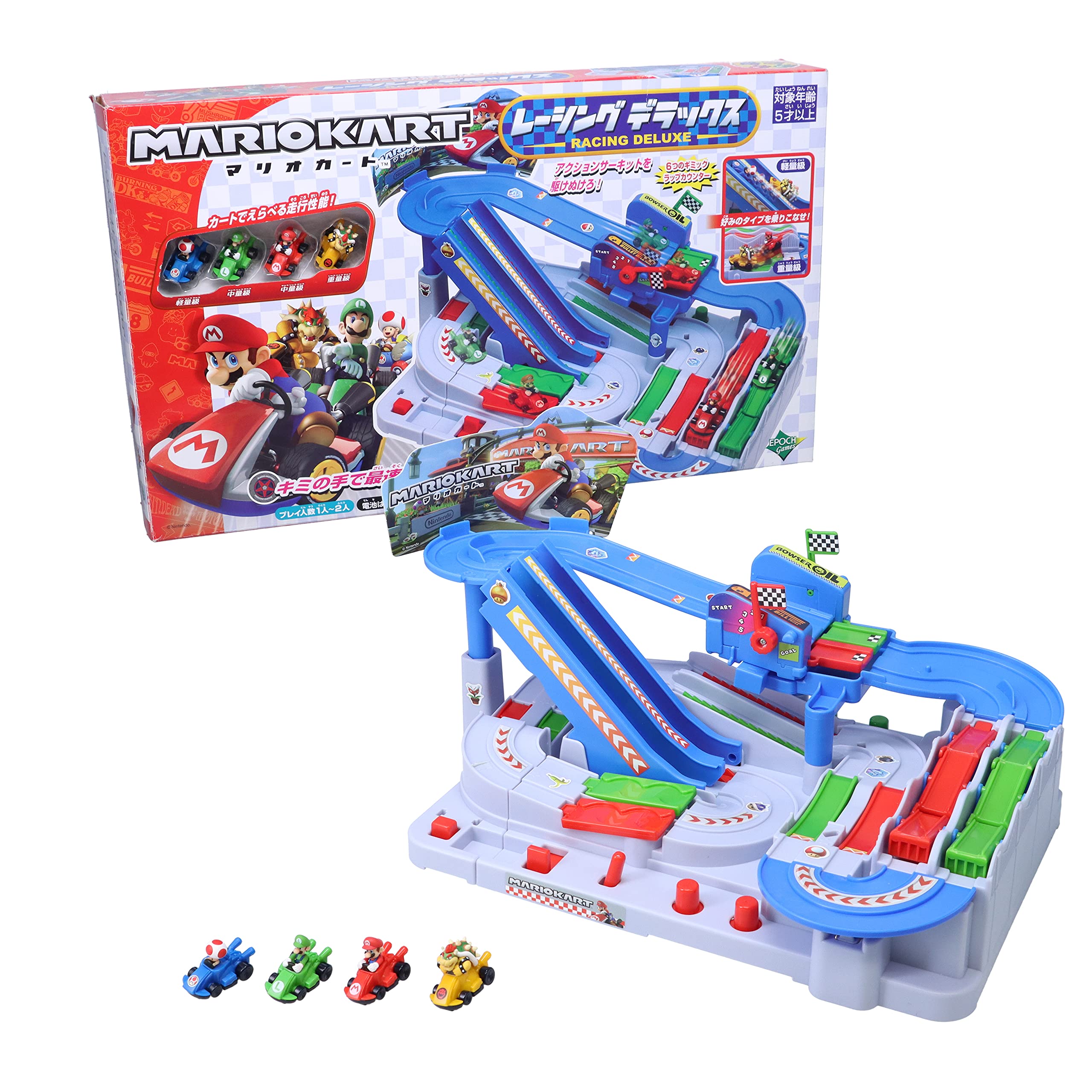 

[Премия Japan Toy Awards 2021 за выдающиеся достижения в категории игрушек для общения] EPOCH Mario Kart Racing DX