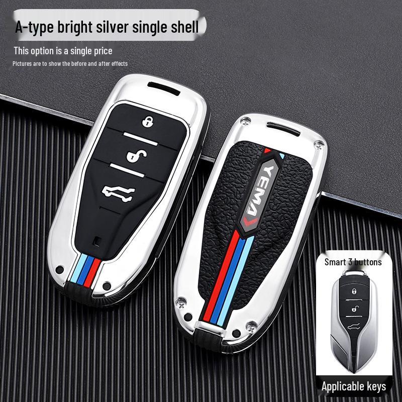 Pouzdro na klíče Mustang T70/T80: Prémiový kovový ochranný kryt pro muže