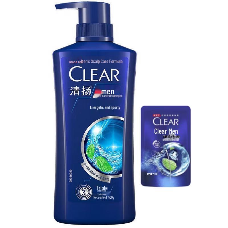 Clear Men Vitality Sport Anti-Dandruff Shampoo