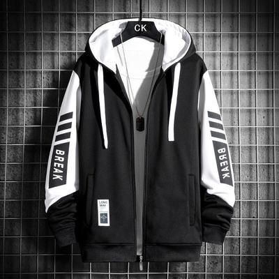 Herren Pullover Kapuzenjacke Anzug Herbst und Winter Korean Trend Ins Cardigan Jacke