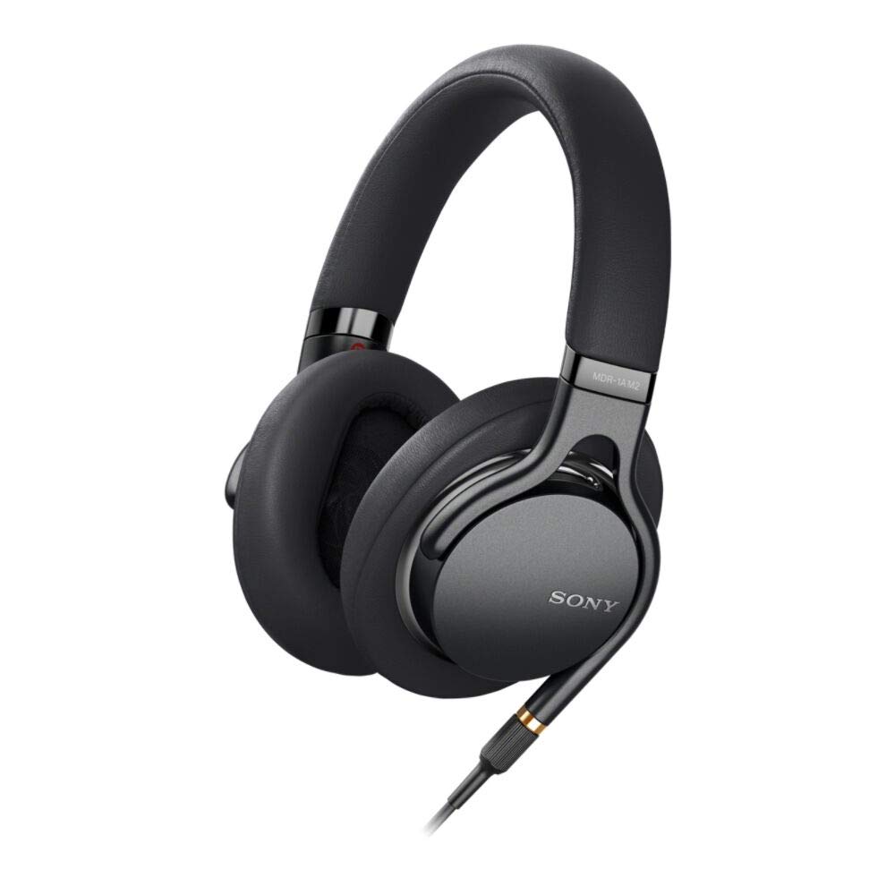 Sony MDR1AM2 Wired Audio Over-the-Head Headphones, Black (MDR-1AM2/B)