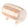 1Pc Wooden Money Box Piggy Bank Money Box Savings Wine Barrel Wood Piggy Bank