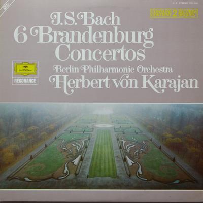LP Record JOHANN SEBASTIAN BACH, BERLINER PHI - 6 Brandenburg Concertos 2726080 Deutsche Grammo Canada Classical Used