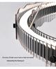 Nordic Minimalist Chandelier: Modern Glass Light for Living Room, Bedroom, Study, or Restaurant