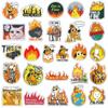 50 Sheets Fine Cartoon Stickers for Phone Cases, Water Cups, and Notebooks