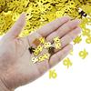 Gold 16th Birthday Metallic Confetti Sequ Sweet 16 Party Decor Supplies