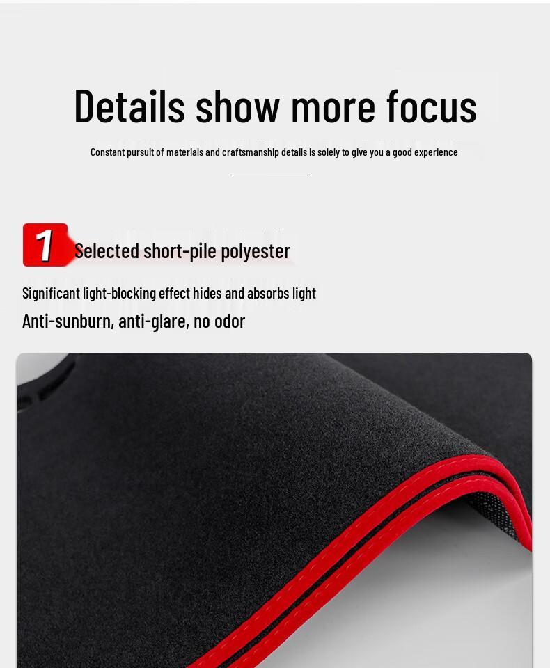 Haval H6 Coupe Dashboard Sunshade Pad - Interior Sun Protection Mat
