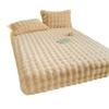 Thickened Rabbit Plush Mattress Single Piece Winter Warm Plush Sheet Cover All-inclusive Mattress Protective Cover 90/120/150cm