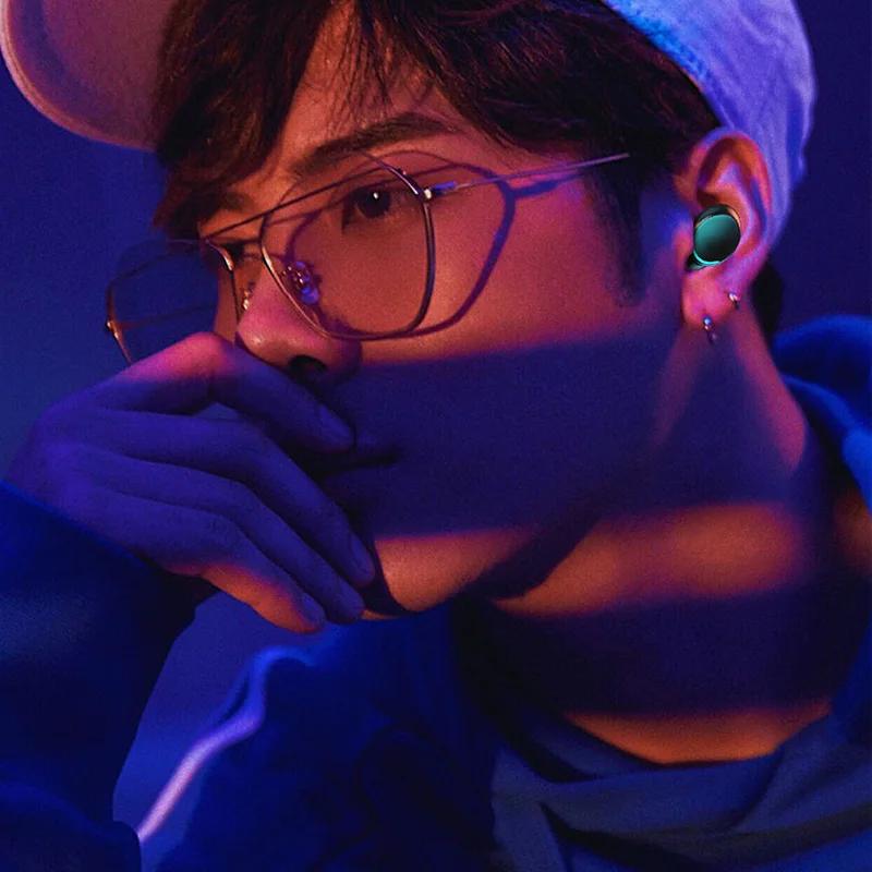 F9 Wireless Earphones LED Dislpaly Binaural TWS Wireless Bluetooth Headset Waterproof Noise Reduction Bluetooth Headphones