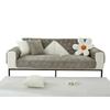 Thickened Non-Slip Sofa Cover Cover Towel Simple Modern Plush Winter Crystal Velvet Sofa Cushion Solid Color